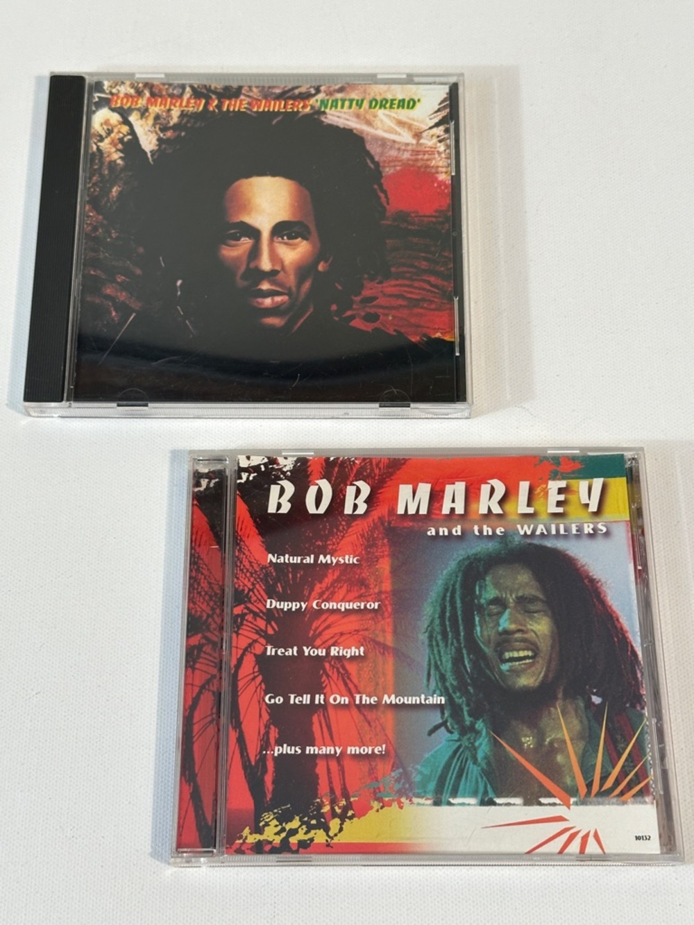 2 - BOB MARLEY & THE WAILERS CDS - NATTY DREAD + VOLUME 2 1974 / 1998